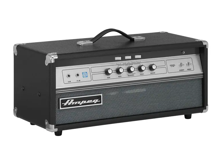 Ampeg V-4B All-Tube 100W head Silverface 